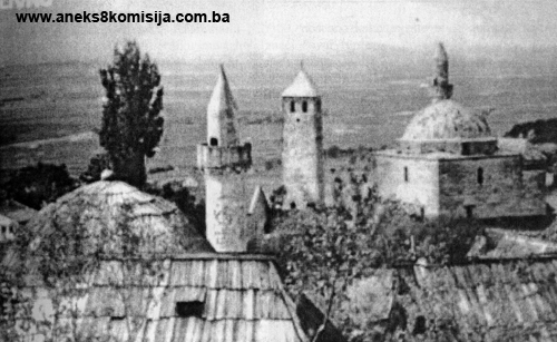 Džumanuša (Sinan Čauševa ili Džemanuša) džamija sa haremom, mjesto i ostaci graditeljske cjeline