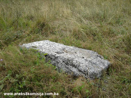 Nekropola sa stećcima i nišanima u Krupcu, historijsko područje