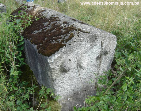 Nekropola sa stećcima i nišanima u Krupcu, historijsko područje
