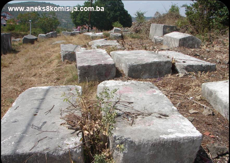 Nekropola sa stećcima i nišanima (Stari harem) na Gorici, povijesno područje
