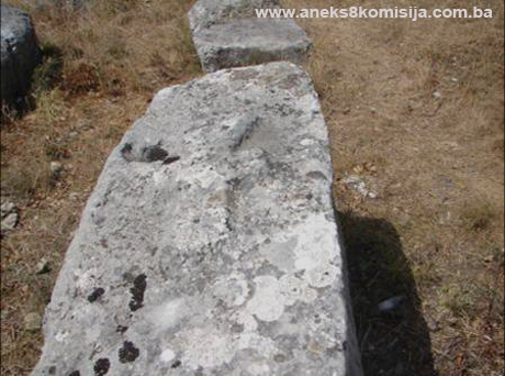 Nekropola sa stećcima i nišanima (Stari harem) na Gorici, povijesno područje