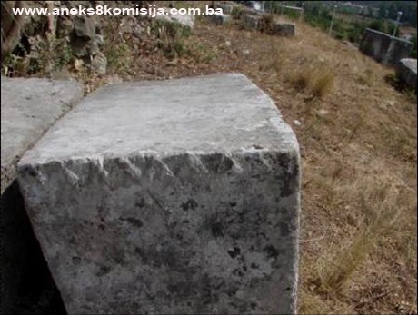 Nekropola sa stećcima i nišanima (Stari harem) na Gorici, povijesno područje