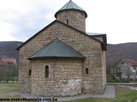 Srpski pravoslavni manastir Rmanj sa ostacima originalnih fresaka u Martinbrodu, historijska građevina - mjesto i ostaci graditeljske cjeline
