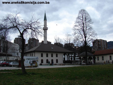 Sultan-Ahmedova džamija i medresa, graditeljska cjelina