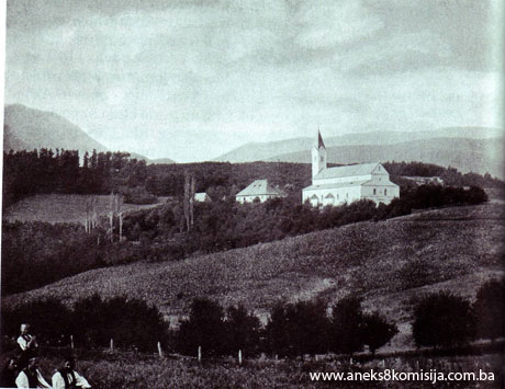 Franjevački samostan i crkva Uznesenja Blažene Djevice Marije u Šćitu, kulturni pejzaž i područje