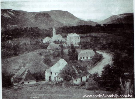 Franjevački samostan i crkva Uznesenja Blažene Djevice Marije u Šćitu, kulturni pejzaž i područje