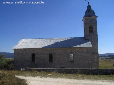 Crkva Blagovijesti Presvete Bogorodice u Donjem Vukovskom, graditeljska cjelina