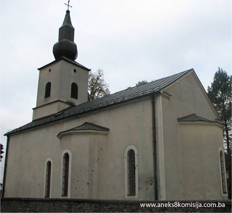 Crkva sv Vasilija Velikog sa pokretnim naslijeđem (pet ikona), historijski spomenik