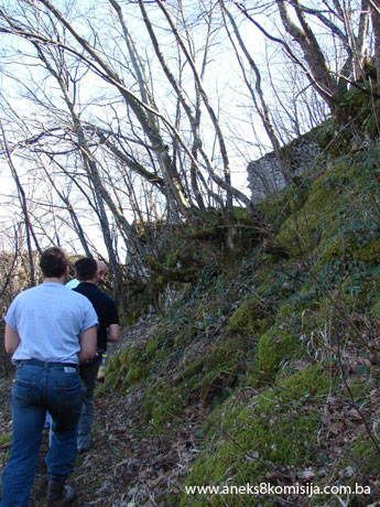 Stari grad Kamengrad, historijsko područje