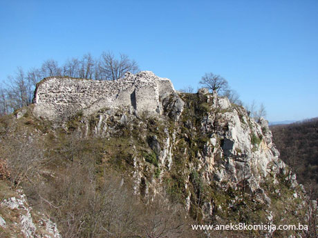 Stari grad Kamengrad, historijsko područje