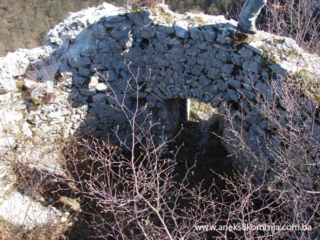 Stari grad Kamengrad, historijsko područje