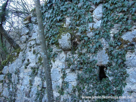 Stari grad Kamengrad, historijsko područje