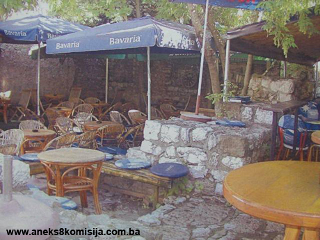 Firuz-begov hamam, mjesto i ostaci historijske građevine