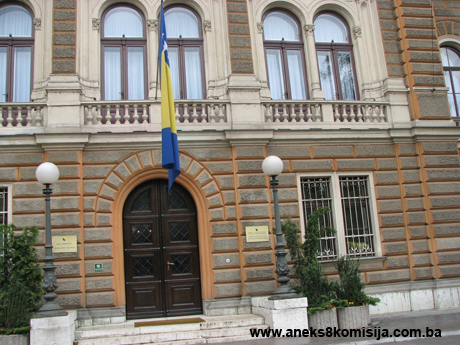 Zgrada Predsjedništva Bosne i Hercegovine (Zgrada Zemaljske vlade I), sa pokretnim naslijeđem, historijska građevina