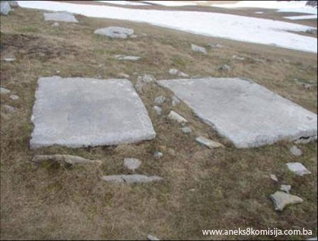 Nekropola sa stećcima Poljice, lokalitet Veliko Jezero, historijsko područje