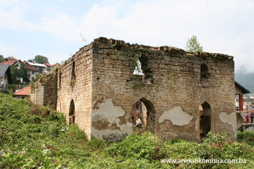 Mir-Muhamedova (Mehmed i Mustajbegova) džamija, mjesto i ostaci graditeljske cjeline