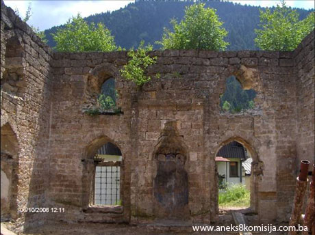 Mir-Muhamedova (Mehmed i Mustajbegova) džamija, mjesto i ostaci graditeljske cjeline