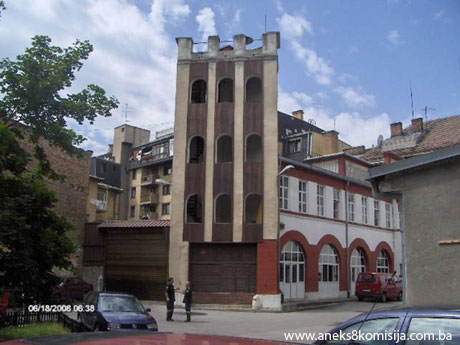 Vatrogasna kasarna, historijska građevina