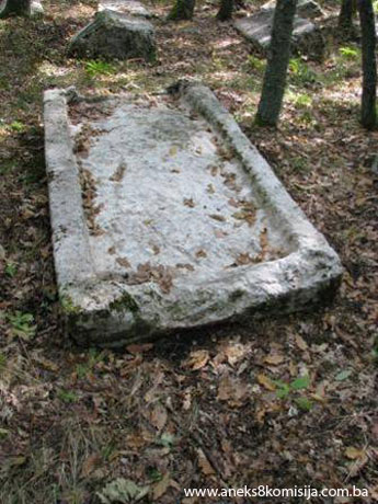 Nekropola sa stećcima Borak (Han-stjenički plato), selo Burati, povijesno područje