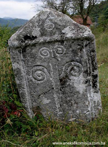 Nekropola sa stećcima u Glavatičevu, lokalitet Gajine, historijsko područje
