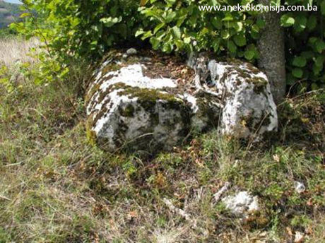 Nekropola sa stećcima Gradić u Odžacima, historijsko područje