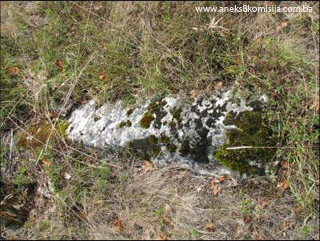 Nekropola sa stećcima Gradić u Odžacima, historijsko područje