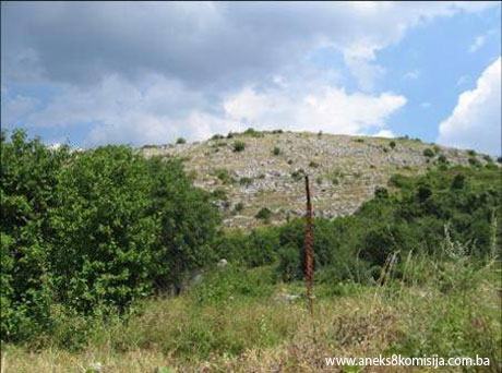 Prapovijesna „Velika gradina“ u Vidošima, arheološko područje