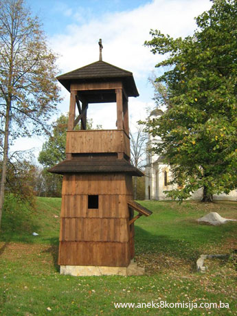 Crkva brvnara posvećena Vaznesenju Hristovom u Kolima, graditeljska cjelina