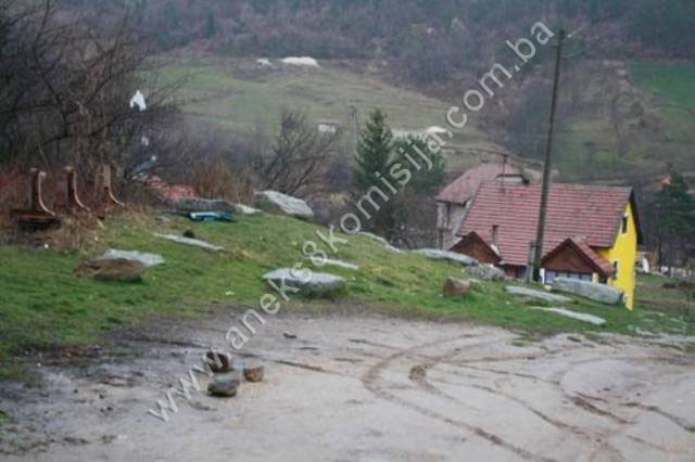 Nekropola sa stećcima Opara, povijesno područje