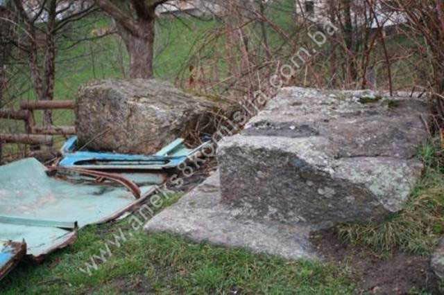 Nekropola sa stećcima Opara, povijesno područje