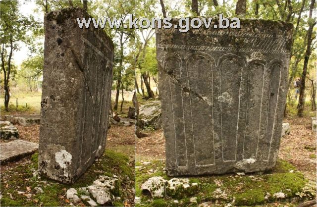 Prahistorijski tumulus i nekropola sa stećcima Grebnice – Bunčići u selu Radmilovića Dubrava, povijesno područje