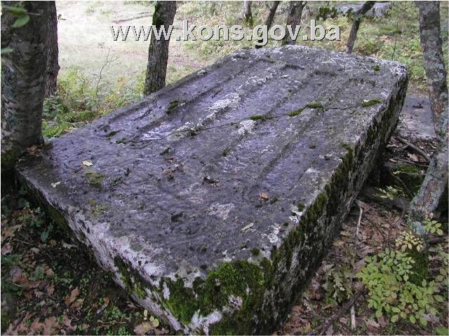 Prahistorijski tumulus i nekropola sa stećcima Grebnice – Bunčići u selu Radmilovića Dubrava, povijesno područje