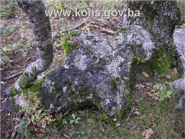 Prahistorijski tumulus i nekropola sa stećcima Grebnice – Bunčići u selu Radmilovića Dubrava, povijesno područje