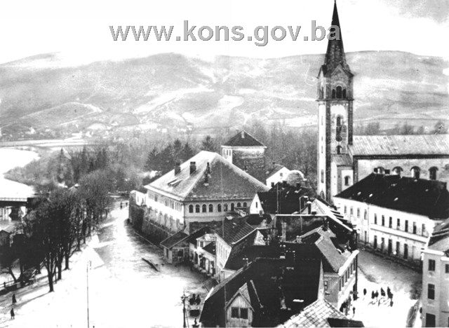 Konak, mjesto i ostaci historijske građevine