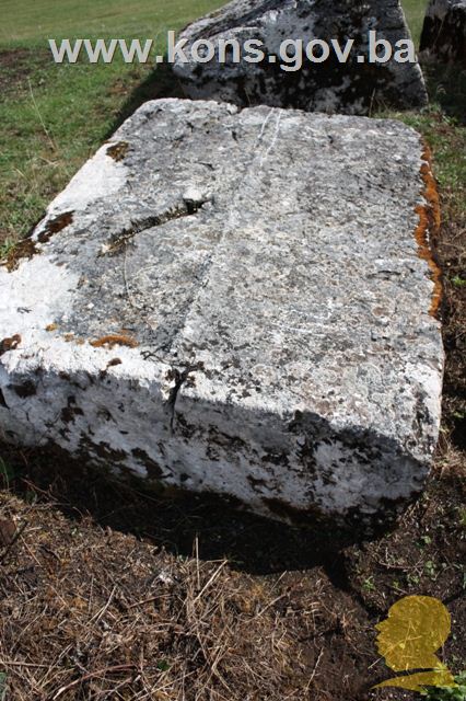 Prahistorijski tumulusi i nekropole sa stećcima u Luburića polju, historijsko područje