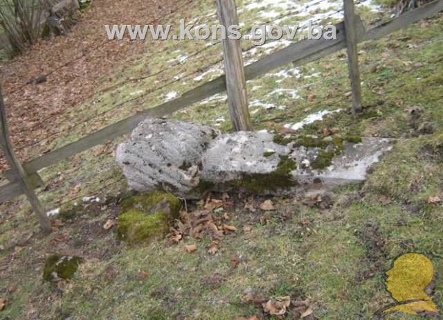 Stećak i staro muslimansko groblje u Mrkovićima, historijsko područje