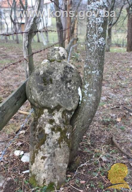Stećak i staro muslimansko groblje u Mrkovićima, historijsko područje