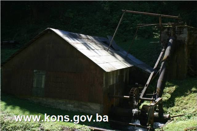 Kovačnice (majdani) u selu Očevlje, historijsko područje