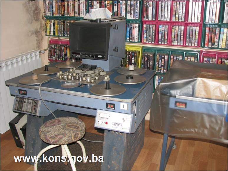 Filmski materijal Kinoteke Bosne i Hercegovine, pokretno dobro