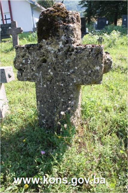 Nekropola sa stećcima, nišanima i krstačama u Gornjoj Bradini, historijsko područje