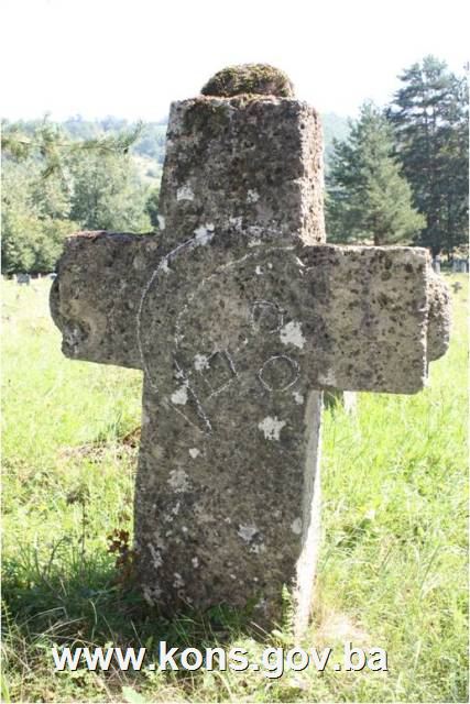 Nekropola sa stećcima, nišanima i krstačama u Gornjoj Bradini, historijsko područje