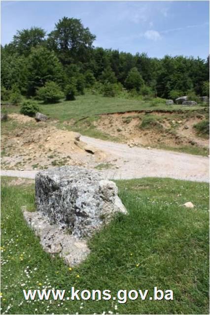 Nekropola sa stećcima na lokalitetu Mašeti u području zaseoka Velika, Bradina, historijsko područje