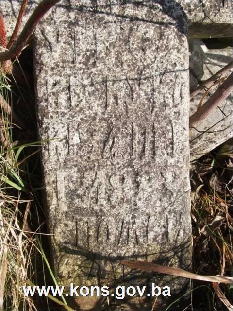 Glavica u Bilješevu, historijsko područje