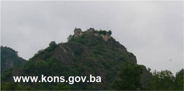 Stari grad Komotin, historijsko područje