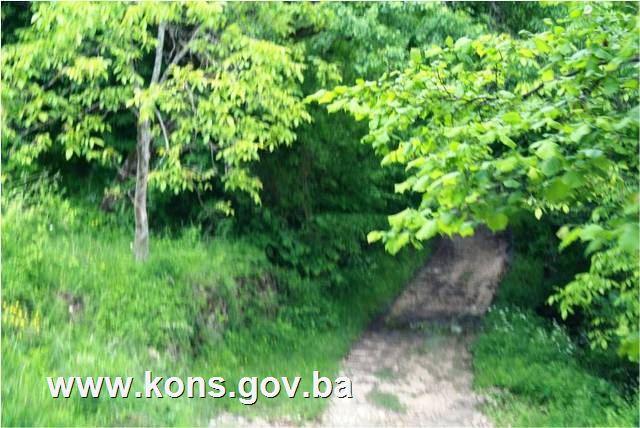 Stari grad Komotin, historijsko područje