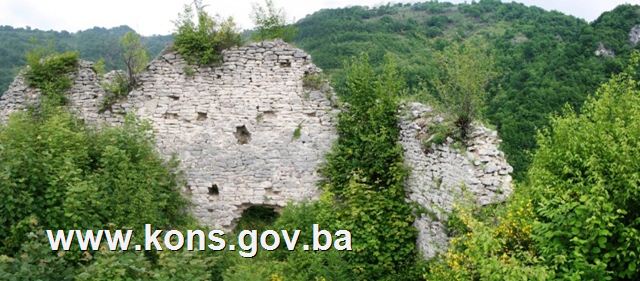 Stari grad Komotin, historijsko područje