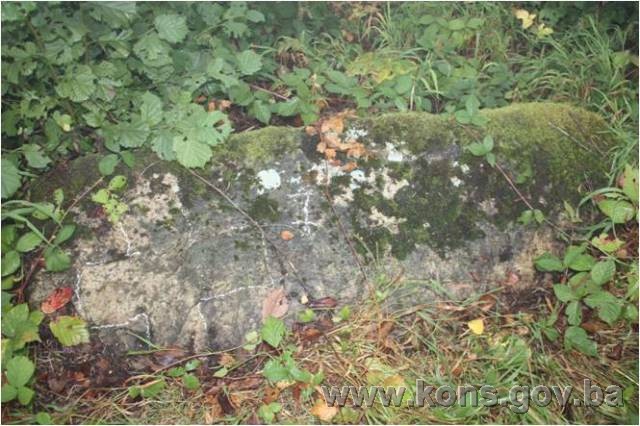 Nekropola sa stećcima na lokalitetu Brdo (Križ) u Deževicama, historijsko područje