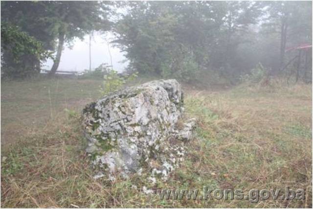 Nekropola sa stećcima na lokalitetu Brdo (Križ) u Deževicama, historijsko područje