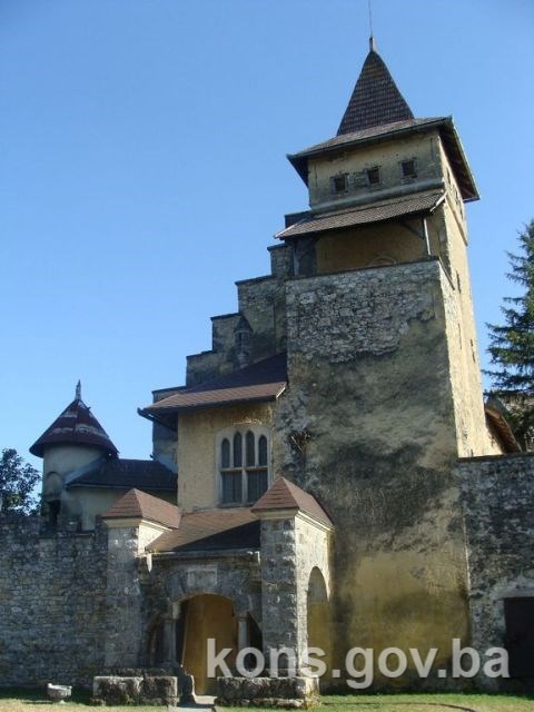 Stari grad Ostrožac, graditeljska cjelina