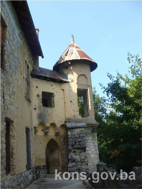 Stari grad Ostrožac, graditeljska cjelina